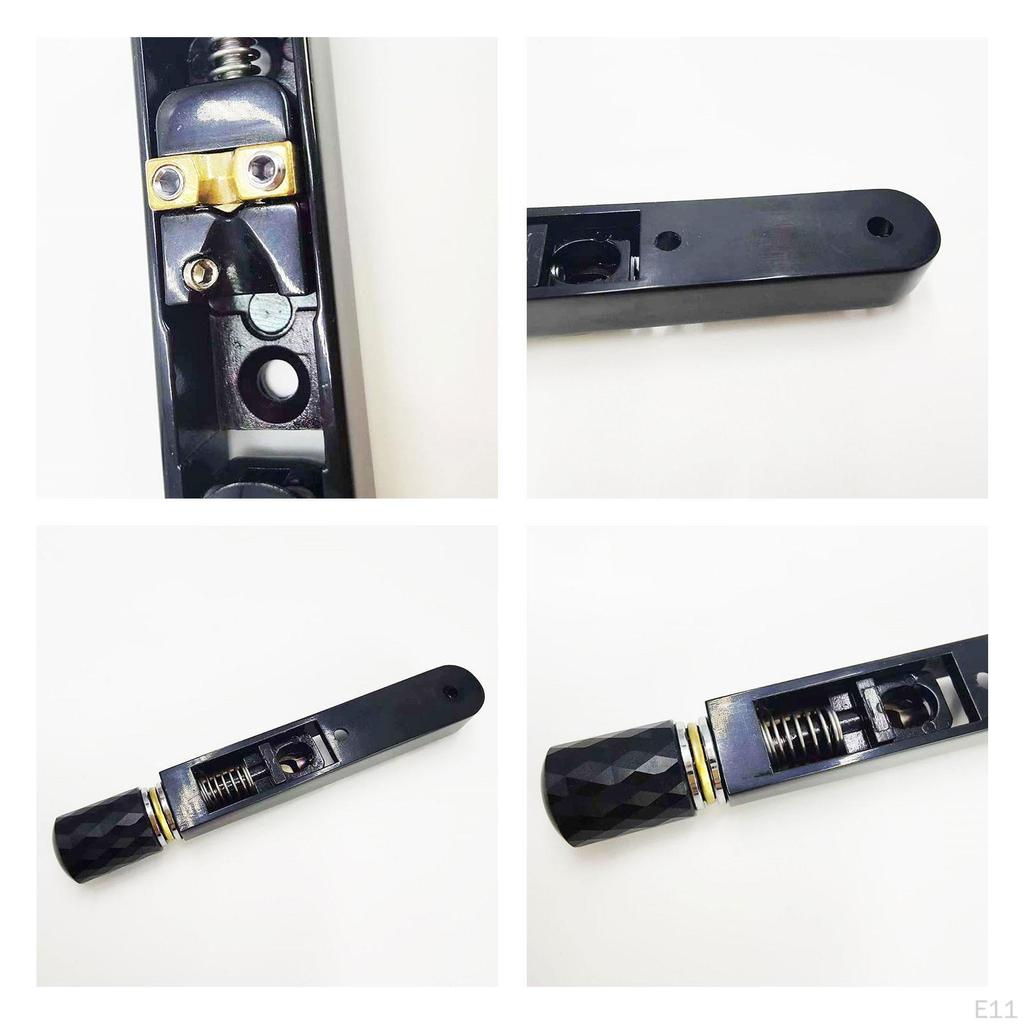 Electric Guitar Bridge & Tailpiece Set Parts Practical Single Saddle Musical
