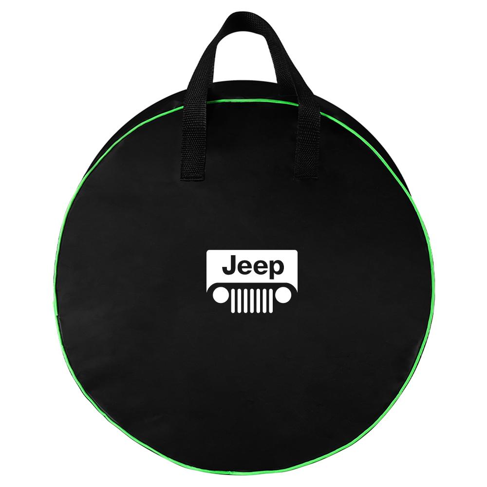Car Charging Cable Storage Box Charger Cables Carry Bag Trunk Organizer For Jeep Compass Renegade Grand Cherokee Wrangler JK Rub