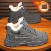 Autumn and Winter New Products Fleece Thickened Cotton Shoes Leather Surface Sports and Leisure Shoes Retro Shoes Martin Shoes