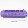 With L/R Mark Nail Tip Storage Tray 10 Grids Nail Art Storage Plate Nail Art Organizer  Nail Art
