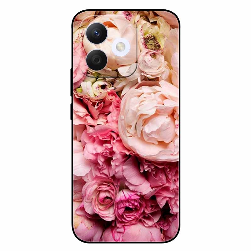 For Honor X60i Case Soft Silicone TPU Cat Lion Fashion Back Cover for Huawei Honor X60i 5G Cases HonorX60i Shockproof Cartoon