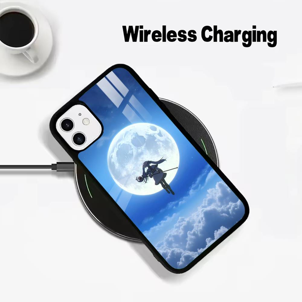 B-Beyond Journey F-Frieren And Fern Wireless charging phone case compatible with iPhone 17/16/15/14/13/12/11