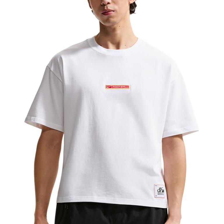 Nike AS M NSW LSE BOXY FOOTBALL T Shirt Men s IR5747-100 M