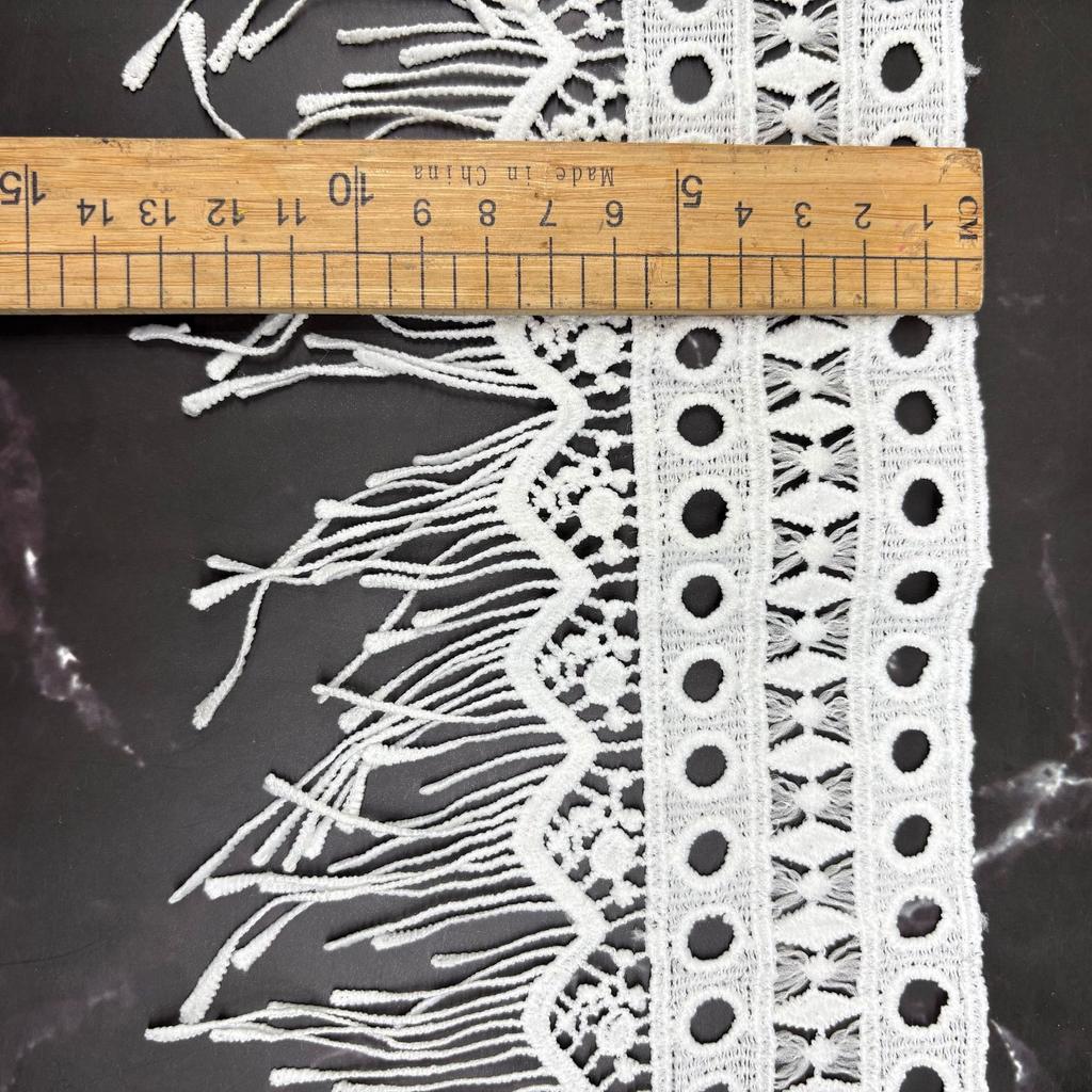 Water-Soluble Lace Milk Silk Embroidered Lace, Dress Women'S Clothing Children'S Clothing Hem Hollow Decoration