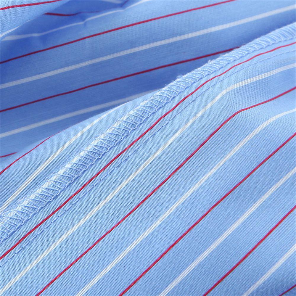 2025 Spring Women's Striped Long-Sleeve Shirt and Pants Set with Lapel Collar