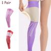 Kompressionsbenvärmare Professionella Förlängda Sports-Knä Icke-Glid Andningsbara Löpning Benöverdrag Elastiska Cykling BenSkydd