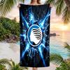 Asciugamano da Spiaggia Asciugatura Rapida in Microfibra Assorbente Portatile da Viaggio per Nuoto Atalanta FC