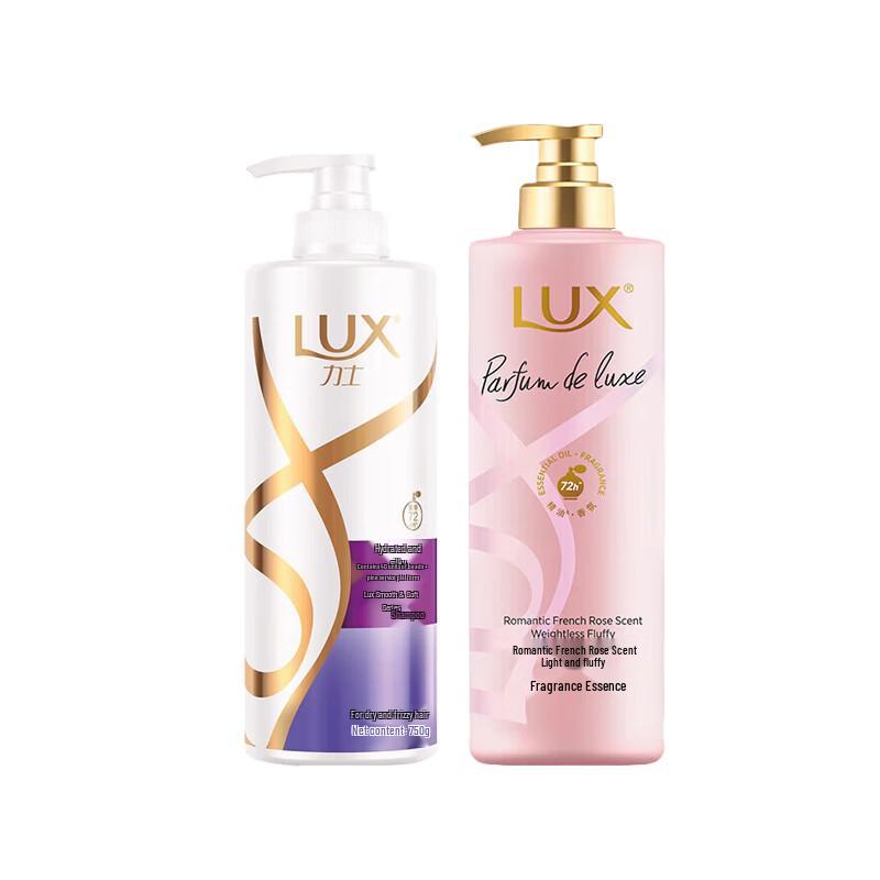 LUX Silky Smooth Shampoo & Rose Garden Conditioner Set