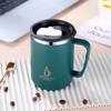 500ml Thermos Mug 304 Stainless Steel Coffee Cup With Handle Leak-Proof Vacuum Flask Insulated Cup Lightweight Thermal Water Bottle