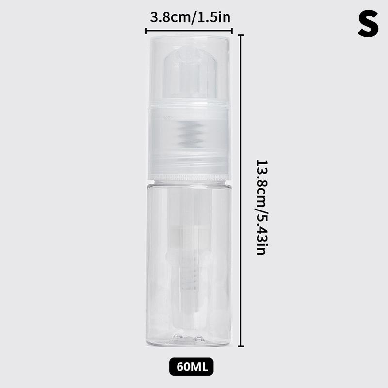 18/60/80/120Ml Powder Atomizer Bottle Barber Talcum Emulsion Spray Travel Container Lotion Dispenser Bottle Salon Accessories