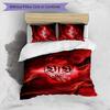 Set Lenzuola Stampato Calcio VfB Stuttgart 3 Pezzi, Comodo Set Copripiumino per Camera da Letto Amico della Pelle