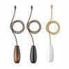 Ceiling Fan Pull Chain Extensions Light Fixture Chain Elegant Ceiling Light Chain Pulls Simple Installs for Easy Reach