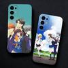 Anime Fruits B-Basket Phone Case For Samsung S25,24,23,22,30,21,10,9,Ultra,Plus,FE 5G Black Soft Case