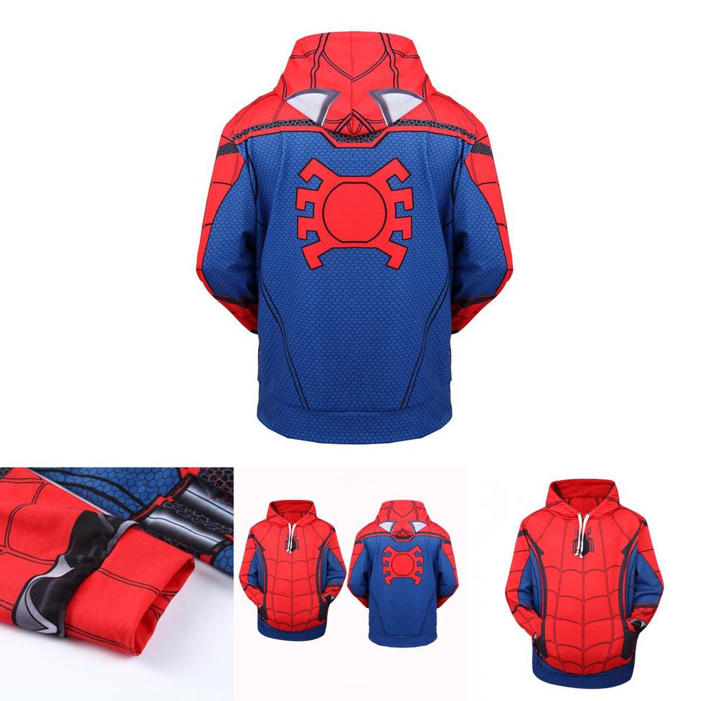 Cosplay Insomniac Spiderman Comic Costume 3d Print Halloween Hoodies Coats