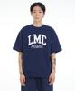 LMC Lmc Athletic Short Slv Sweat Navy