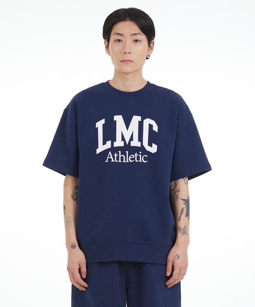 LMC Lmc Athletic Short Slv Sweat Navy