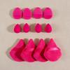 Solid Color 12-piece Puff Set Beauty Blender Thumb Puff Cotton Puff Mini Puff Set Makeup Tool