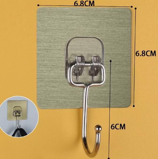 Universal Hook Strong Self-Adhesive Suction Hook Student Backpack Desktop Hook Seamless Adhesive Multifunctional Hanger
