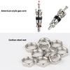 Rustproof Valves Adapter Set Portables Bike Valves Tool Emergencies Bike Repair for Daily Maintenances