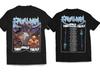 NOVÉ Cavalera - Third World Trilogy Tour Datum 2025 Tričko Velikost S-5XL AR1379 Unisex Tričko - Pánské Letní Bavlněné Grafické Tričko