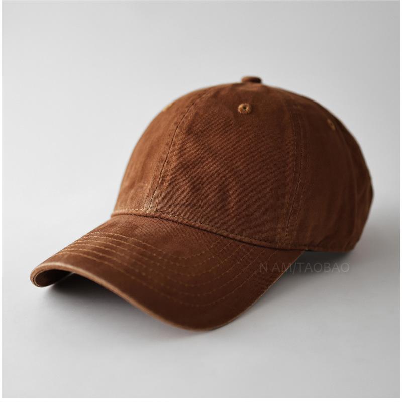 Fashion Hat Solid Color Light Board Soft Top Baseball Cap for Men and Women Couples Fashion Simple Casual Versatile Shopping Shade Cap