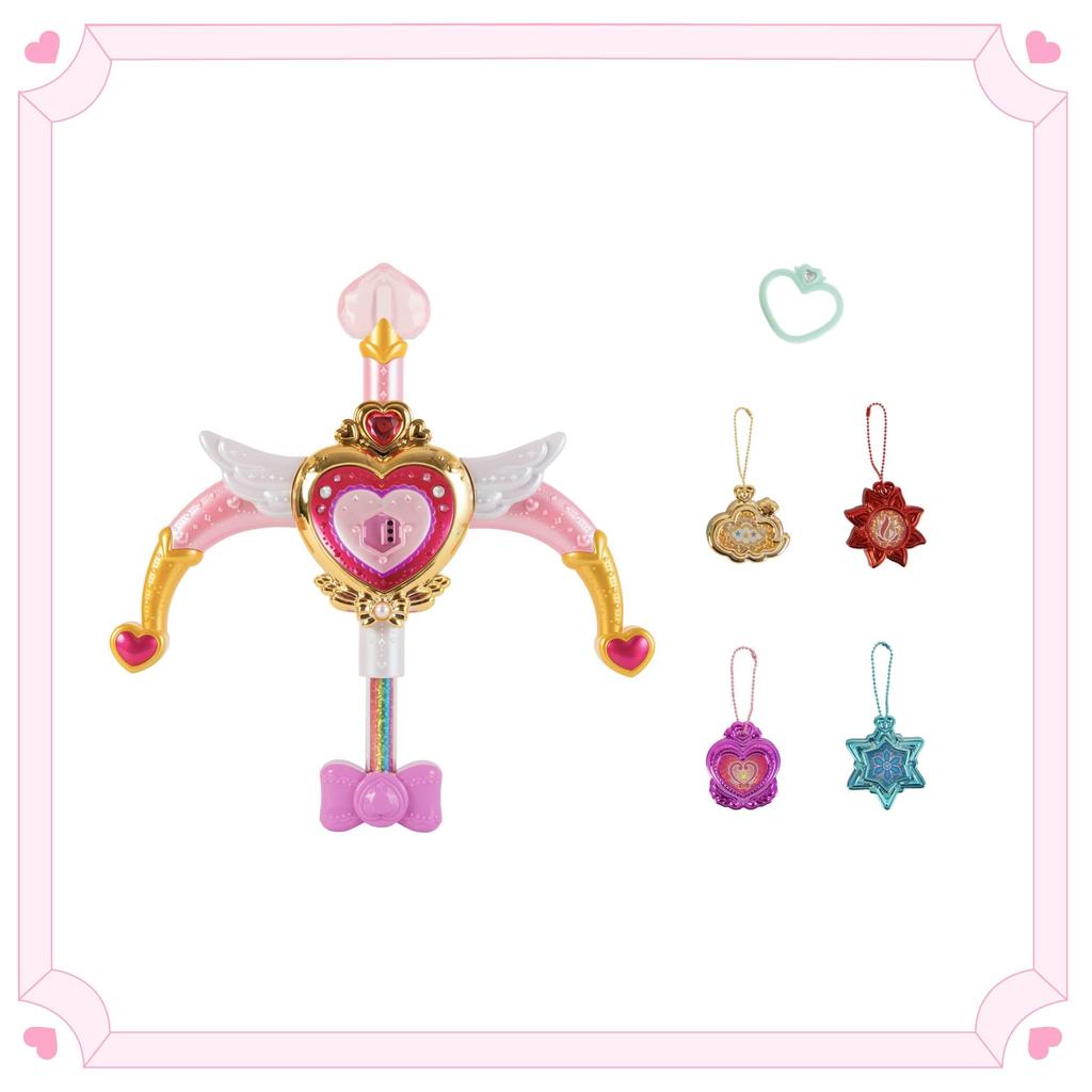 Secret Tini Pin Mystic Heart Wing Bow Catch!