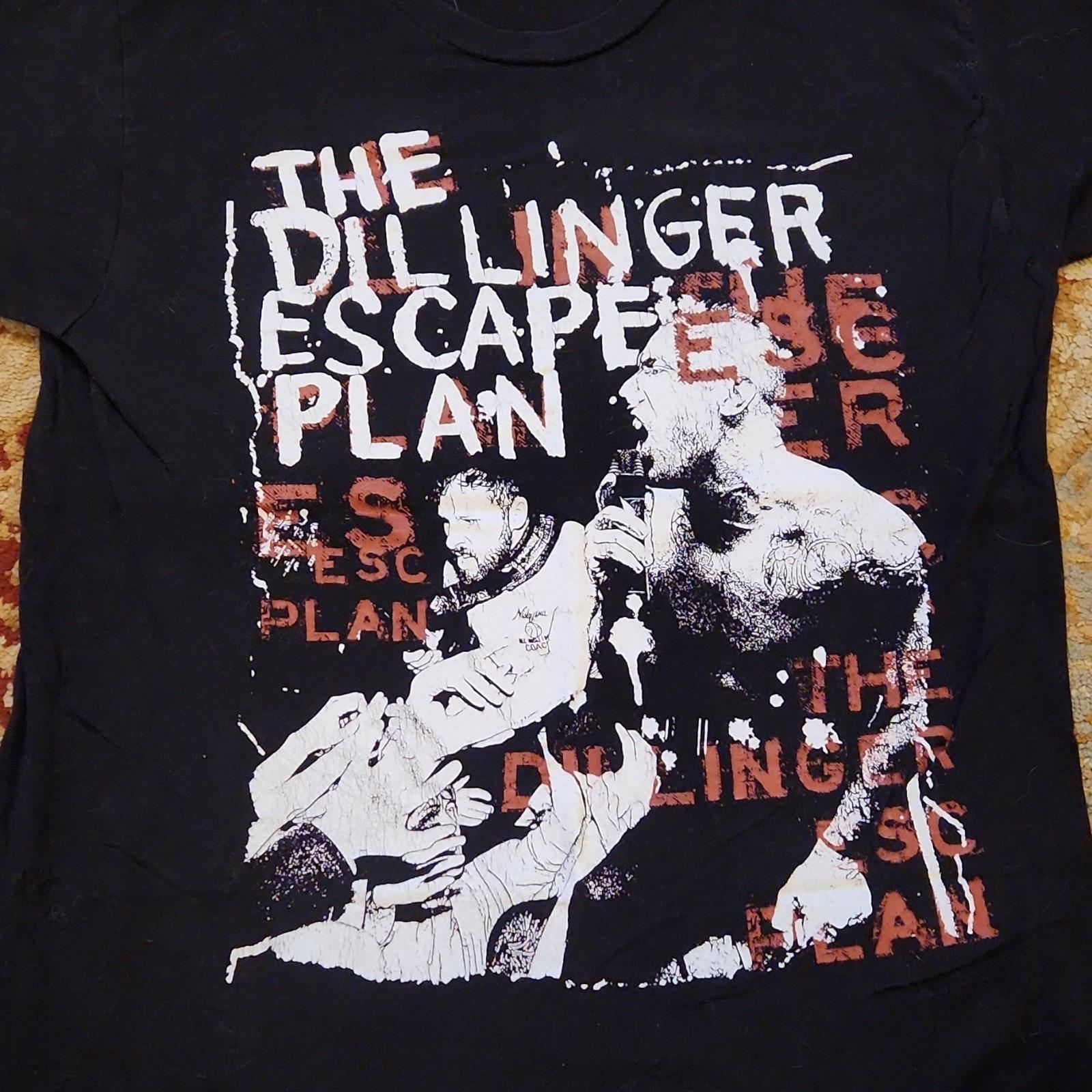 The Dillinger Escape Plan /Original Cotton Graphic T-Shirt Black L Unisex T-Shirt XXXXL