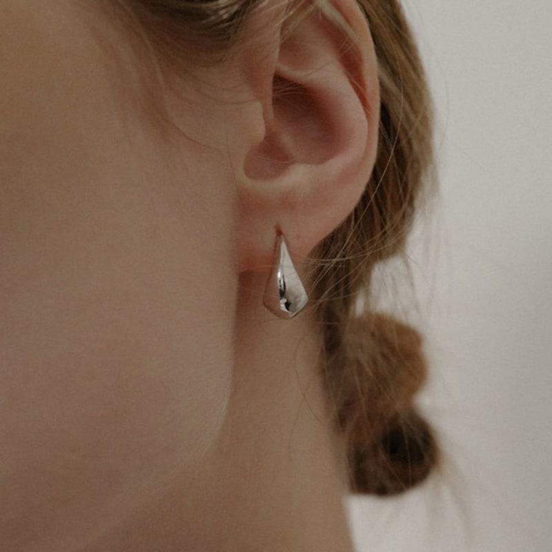 

fiore crochet ring earring gold