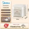 Panela de Arroz Inteligente Midea MB-AFB5041RL 5L