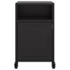 Vidaxl Szafki Nocne, 2 Szt., Czarne, 36X39X59 Cm, Stal