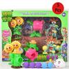 Plants Vs Zombie Peashooter Action Figure Dolls Set High Quality Kids Present