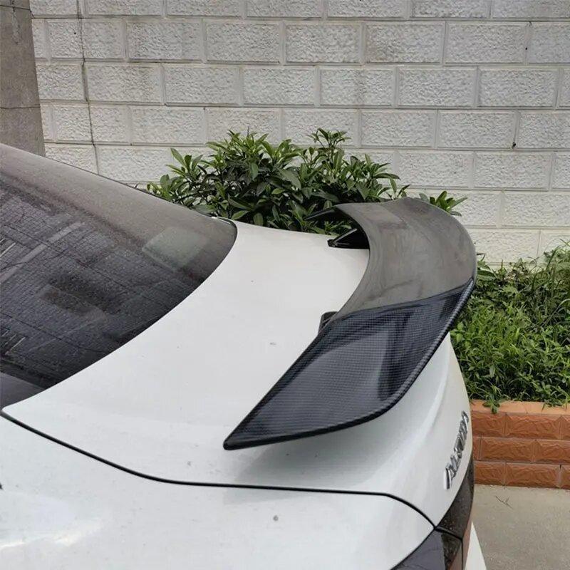 Voor BMW Toyota Honda Kia Hyundai Opel Mazda VW TuningAuto Styling Universeel 5D Koolstofvezel Spoiler Vleugels DIY Refit Kofferbakdeksel