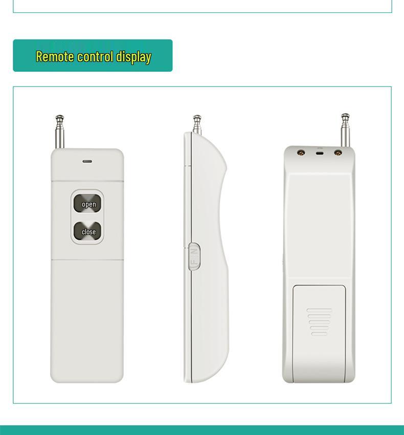 High-Power 220V/380V Smart Wireless Remote Controller for Water Pump Motors