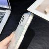 Epoxy Glitter Gradient Magnetic Case for iPhone 17 Pro Max, iPhone 15 & 16 Transparent Compatible.