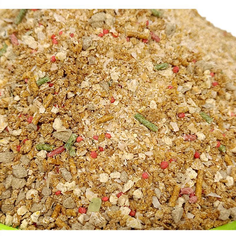 Western-Style Crucian Carp Groundbait, Granular Bottom Fishing, 3-in-1, 600g Bag, Reservoir Use, 40 Bags.