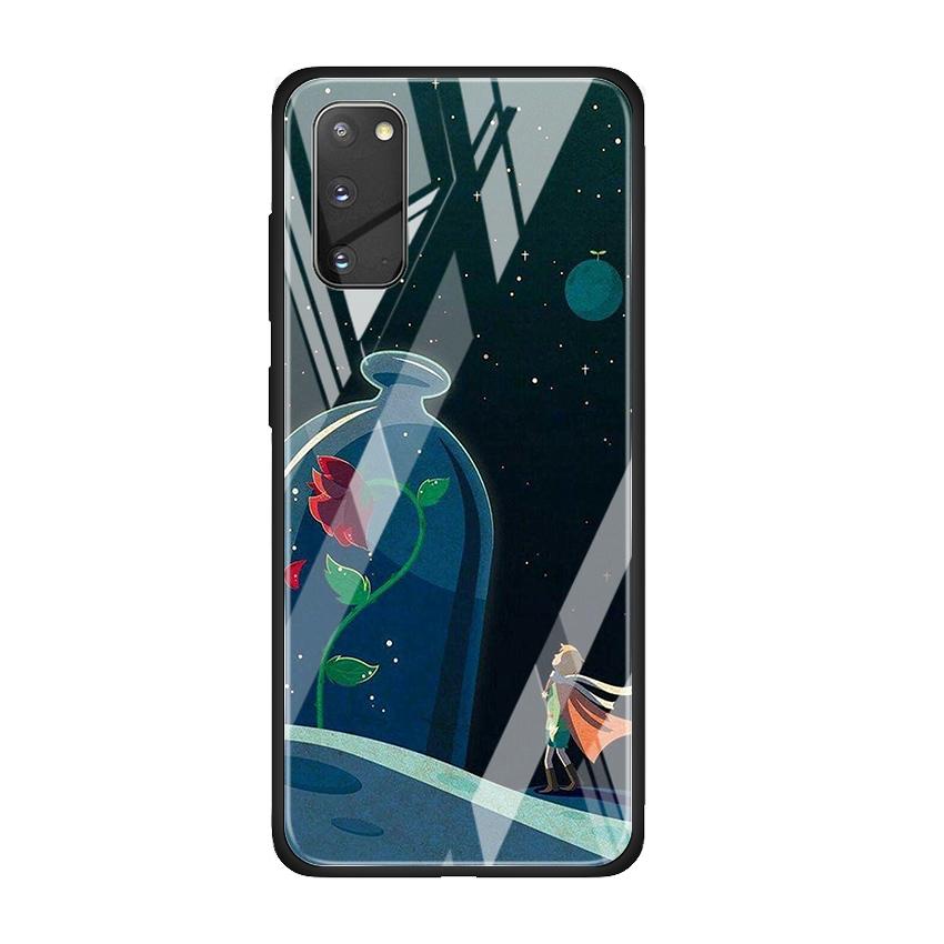 

Милый маленький принц для Samsung Galaxy S20 FE Ultra Note 20 S10 Lite S9 S8 Plus, роскошный чехол для телефона из закаленного стекла Samsung S20 FE 5G