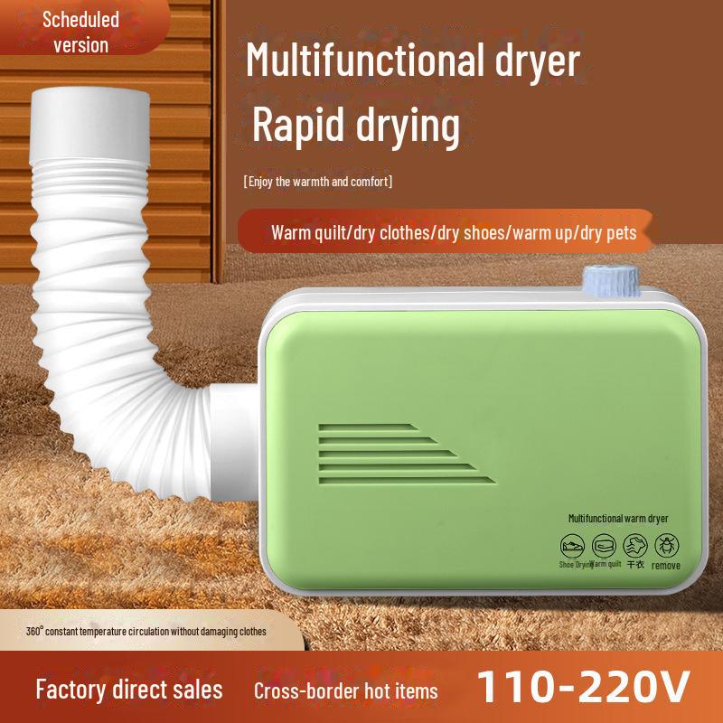 European Standard 110V Multi-Functional Dryer: For Shoes, Gloves, and Pet Mite Removal