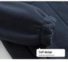 High-Quality Thickened Norwegian Stand Collar Embroidered Fleece Cotton Winter Jacket