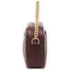 Tory Burch Tangli Baiqi McGraw Solid Color Double T Logo Quilted Zipper Closure Pebbled Leather Camera Bag Hand Shoulder Bag Women's Red 152231-500