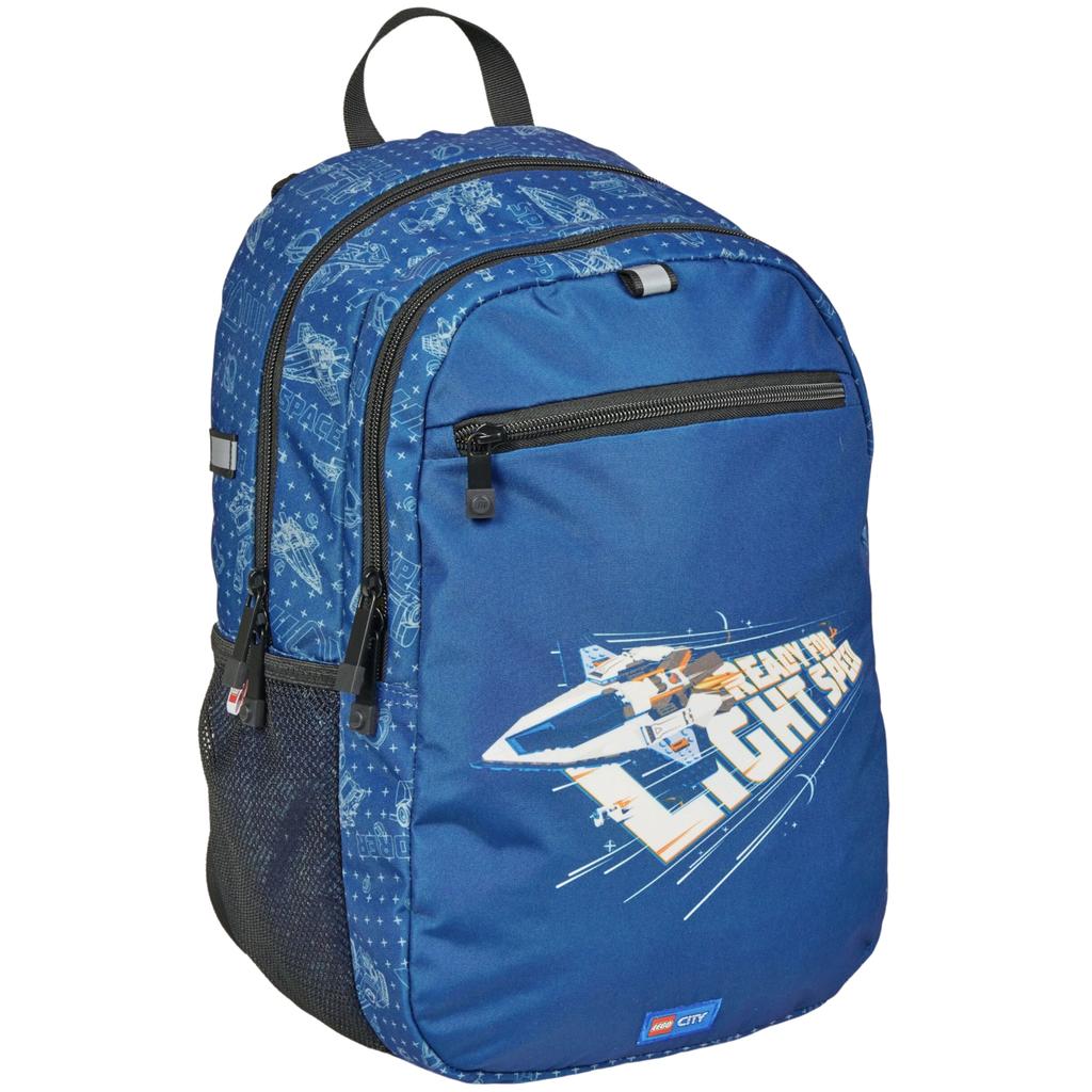 LEGO City Extended Backpack, for Boy blue Backpack