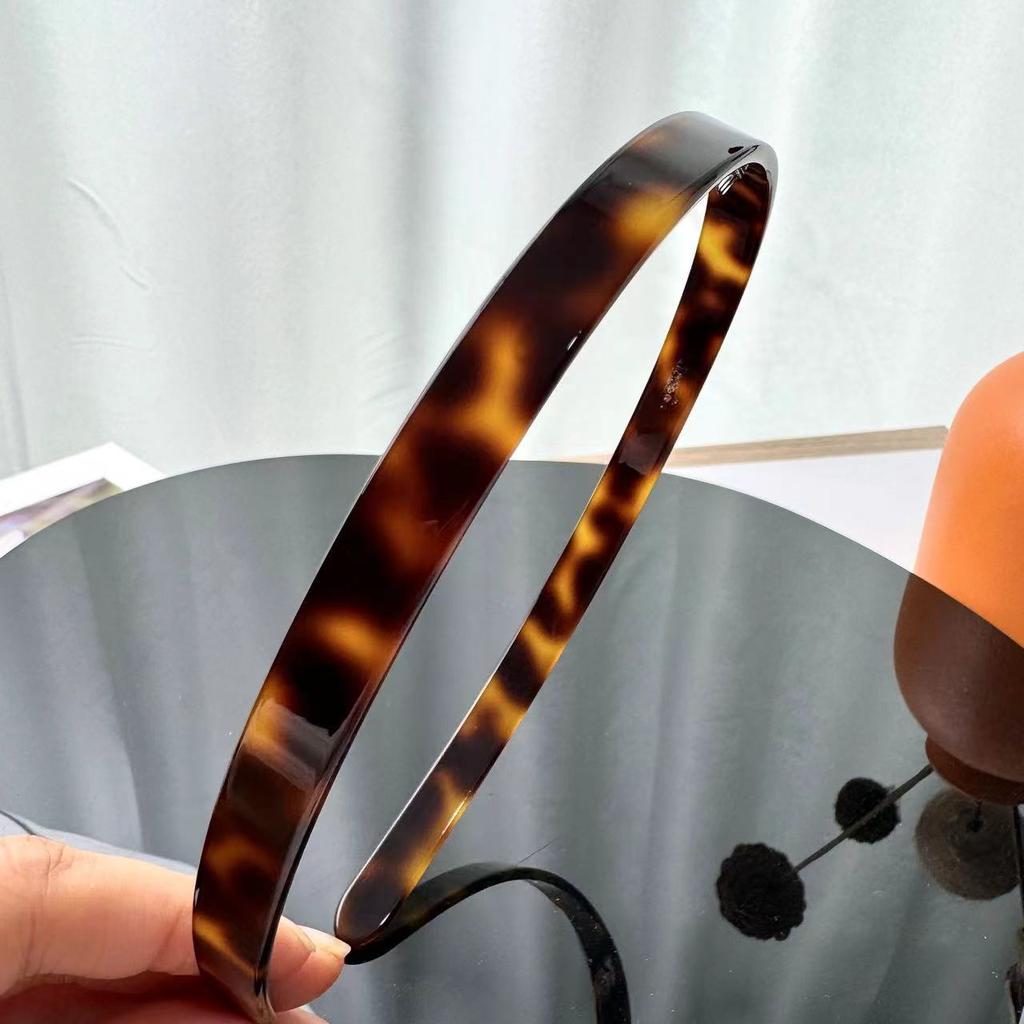 Acetate Hairbands for Girls and Women Hair Band Elegant French Style Hairhoops