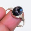 Natural Banded Agate Gemstone 925 Sterling Silver Jewelry Ring Size 11 ZS-1697