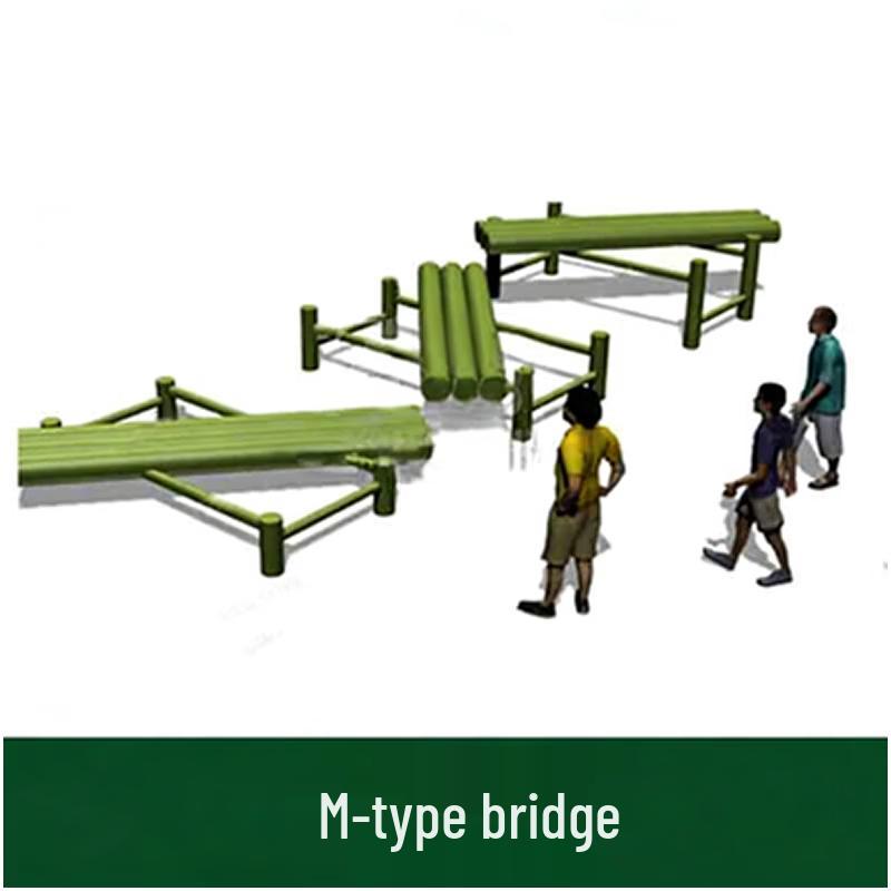 JINGRUIDA M-Type Obstacle Bridge