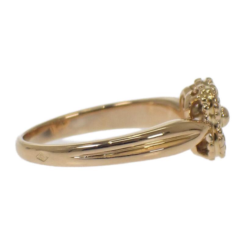 VAN CLEEF & ARPELS #12(JP Size) Ring K18 Yellow Gold/diamond Women