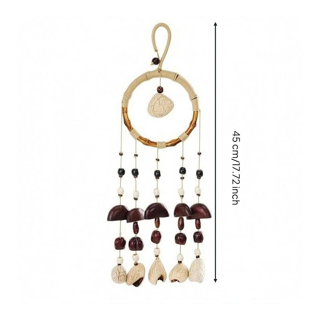 Bohemian Wind Chime Handmade Hanging Shell Decor Layered Ornament