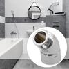Top Spray Elbow Shower Head Elbow 135 Degree Chrome