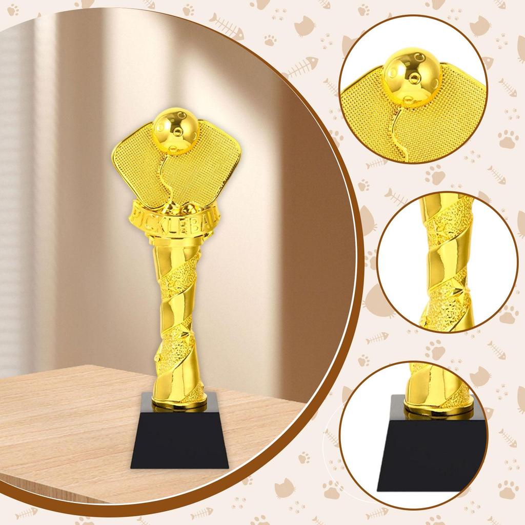 Trophy Award Funny Delicate Creative Keepsake Winner Award for Competitions Achievements Volleyball Table Tennis Pickleball