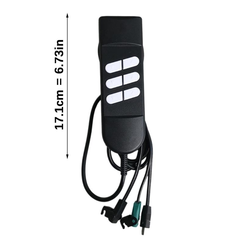 Manual 6 Key Motorized Sofa Chair Remote Control High Current Small Switches Without Control Case Need Daily Use