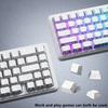 New Topographic Keycaps 4.0 Version Shine Through 98 Key PBT Cherry Profile Side Print Backlit for MX Gamer Mechanical Keyboard 3