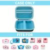 Kids Camera Storage Case with Sturdy Zipper & Handle Compatible for VTech KidiZoom PrintCam/Creator Cam Goopow GKTZ FUNKAM